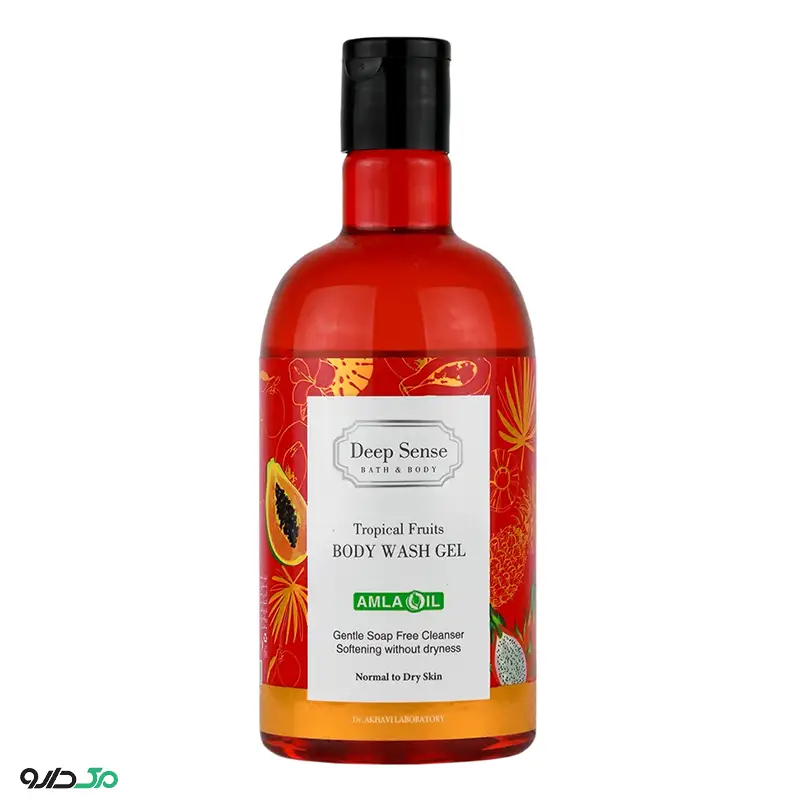 شامپو بدن پوست خشک و معمولی تروپیکال دیپ سنس